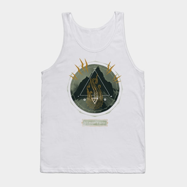 Mountain of Madness Tank Top by againstbound